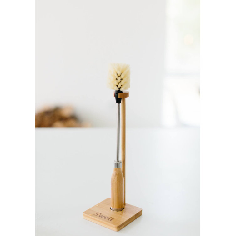 Bottle brush with online stand